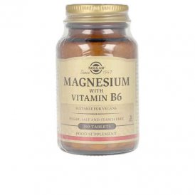 Magnesium + Vitamin B6 Solgar (100 uds)