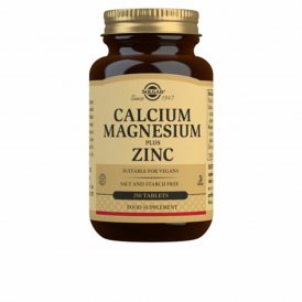 Solgar Calcium - Magnesium plus zink Solgar Calcio Magnesio Zinc 250 enheder