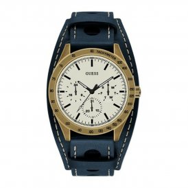 Guess Klokker for Menn W1100G2 (Ø 44 mm) Blå Rustfritt stål