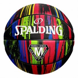 Basketball Ball Spalding Marble Series Black 7