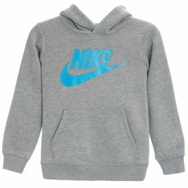 Children’s Sweatshirt without Hood Nike Metallic HBR Gifting Grey