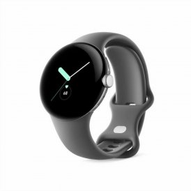 Google Smartklocka Grå Silvrig 1, 2" 6" Rostfritt stål