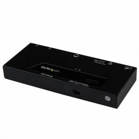 Startech Startech HDMI-Brytare VS221HDQ 1920 x 1200 px Svart Aluminium