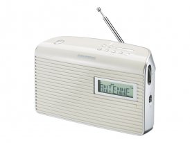 Grundig Music 7000 DAB DAB portable radio Silver White