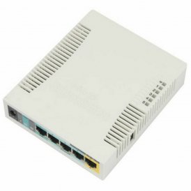 Mikrotik Tilgangspunkt RB951Ui-2HnD Hvit Plast