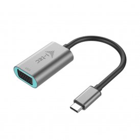 USB C to VGA Adapter i-Tec C31METALVGA60HZ Grey