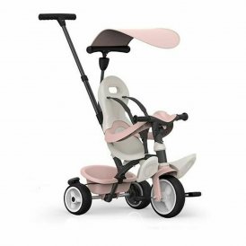 Smoby Trehjuling Paseo para bebés rosa Plast