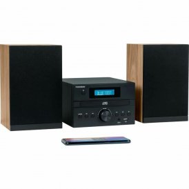 Thomson Mini Hifi Svart Tre