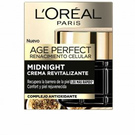 L'Oreal Make Up Anti-aldring Nattkrem L'Oreal Make Up Age Perfect 50 ml Revitaliserende