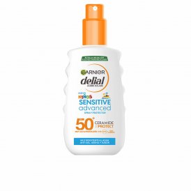 Garnier Solkremspray til barn Garnier Niños Sensitive Advanced Spf 50+ 150 ml