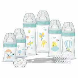 Set of baby's bottles Dodie Blue 8 Pieces