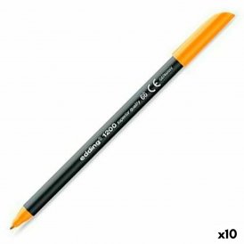 Edding Markør 1200 Neon Oransje (10 enheter)