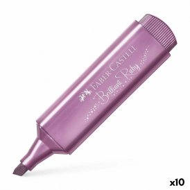 Faber-Castell Merke penn TEXTLINER 46 rosa Rubin (10 enheter) Plast