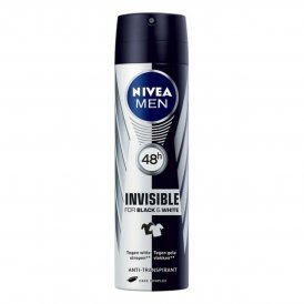 Nivea Spray Deodorant Men svart hvit Invisible 200 ml
