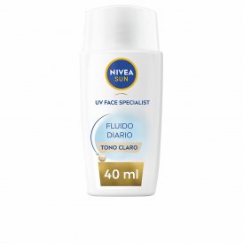 Ansiktssolkräm Nivea SUN FACIAL Ljus ton Spf 50 Spf 50+ 40 ml