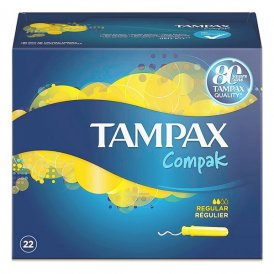 Regular Tampons COMPAK Tampax (22 uds)