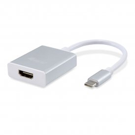 Equip USB-C til HDMI-adapter Equip 133452 Hvid 4K Ultra HD