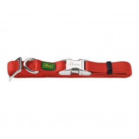 Hundehalsbånd Hunter Basic Alu-Strong Rød Størrelse L (45-65 cm)