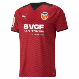 Men's Short-sleeved Football Shirt Puma 2ª Equipación Valencia CF 21/22