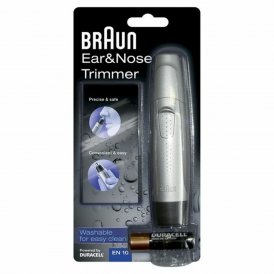 Braun Hårklippere Exact Series Ear & Nose 1 AA Sølv Rustfritt stål