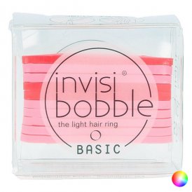 Rubber Hair Bands Basic Invisibobble (10 Pieces)