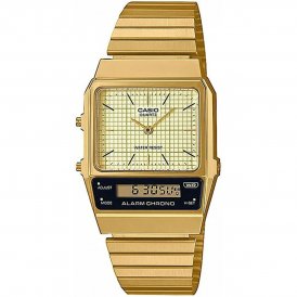 Casio Klokker for Begge Kjønn Casio EDGY COLLECTION RETRO DIAL - gull (Ø 40 mm)