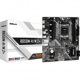 ASRock Moderkort B650M-H/M. 2+ AMD B650 AM5