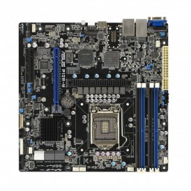 Asus Moderkort P12R-M LGA 1200 INTEL C252 Svart