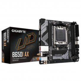 Gigabyte Moderkort B650I AX AMD B650 AM5 Brun