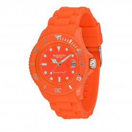 Madison Klokker for Kvinner U4503-51 (Ø 40 mm) Oransje Rustfritt stål
