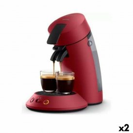 Philips Kapslet Kaffemaskin SENSEO ORIGINAL PLUS Rød 1 bar 0, 7 L (2 enheter)