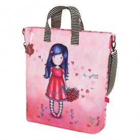 Women's Handbag Gorjuss Love Grows Pink (36 x 38 x 9.5 cm)