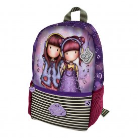 Casual Backpack The Duet Gorjuss M006C Purple (26 x 34 x 11.4 cm)