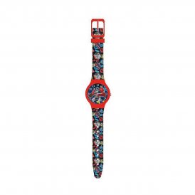 Cartoon Pikkulasten kellot Transformers 483204 - TIN BOX (Ø 32 mm) Silikoni