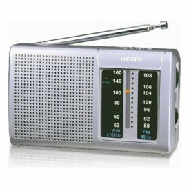 Haeger Radio AM/FM PR-BIB. 001A Grå
