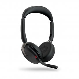 Jabra Bluetooth Hodetelefon med Mikrofon Evolve2 65 Flex Svart