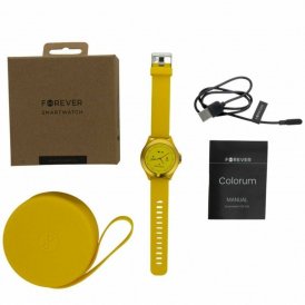 Forever Smartklokke CW-300 Gul Silikon