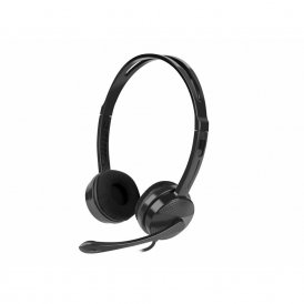 Headphones with Microphone Natec NSL-1665 Black Multicolour