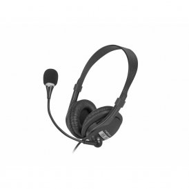 Headphones with Microphone Natec NSL-1692 Black Multicolour