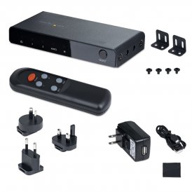 Startech Startech HDMI-Brytare 2PORT-HDMI-SWITCH-8K svart Metall