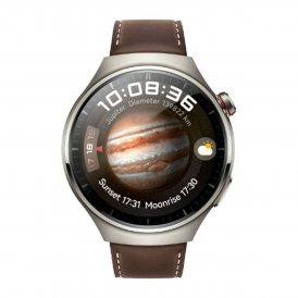 Huawei Smartklocka Watch 4 Pro Brun Silvrig Läder