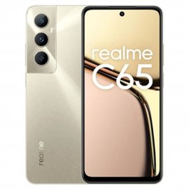 Realme Smartphone C65 6, 67" MediaTek Helio G85 8 GB RAM 256 Gyllene Guld