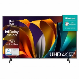 Hisense Smart TV 55A6N 4K Ultra HD 55" LED Svart Plast