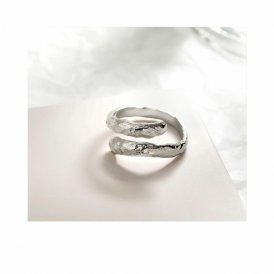 Ladies' Ring Mockberg Saturnus MO784 Silver