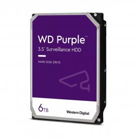 Western Digital Harddisk WD64PURZ 3, 5" 6 TB Lilla