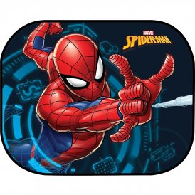 Spider-Man Sidesolskjerm CZ10619 Blå