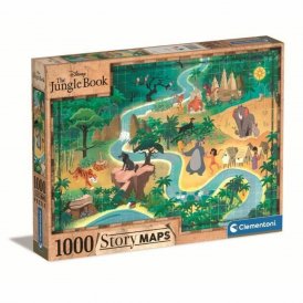 Puzzle Clementoni The jungle book 1000 Pieces