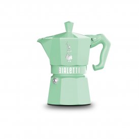 Bialetti Italian Kaffekanne MOKA EXCLUSIVE grønn 3T Grønn Aluminium 3 Kupit