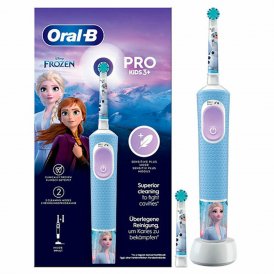 Oral-B Elektrisk Tannbørste Frozen Svart Flerfarget (2 Deler) enheter)
