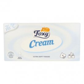 Tissues Facial Cream Foxy Sensitive Skin (75 uds)